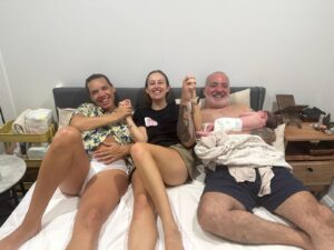 emmaonbedwithclients2